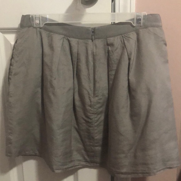 Silver J Crew Skirt - Picture 2 of 3
